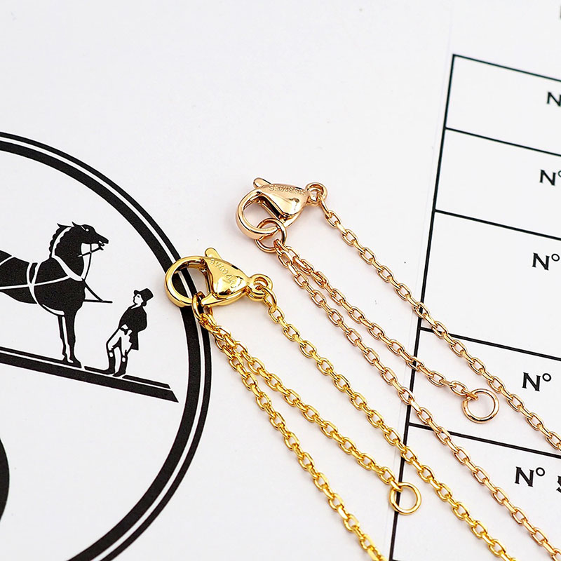 エルメス HERMES ミニ ポップアッシュ ポップH ネックレス ブラック ゴールド金具 2627456 ポップアッシュ ネックレス 定価 - 画像 (9)