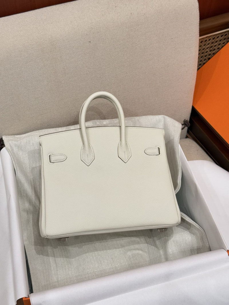 エルメス バーキン25 定価 HERMES バーキン25 マッシュルーム トゴ シルバー金具 2627490 エルメス専門店 おすすめ - 画像 (7)