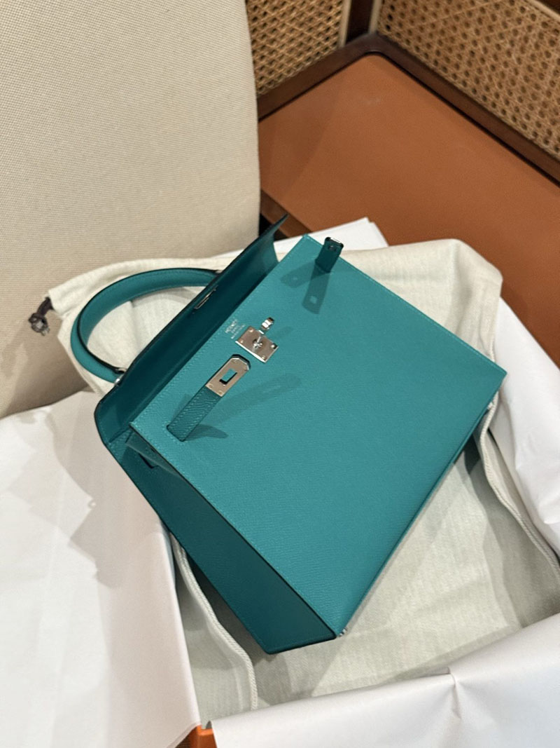 エルメス ケリー25 定価 HERMES ケリー25 外縫い ヴェールヴェロン ヴォーエプソン シルバー金具 2627494 エルメス専門店 おすすめ - 画像 (4)