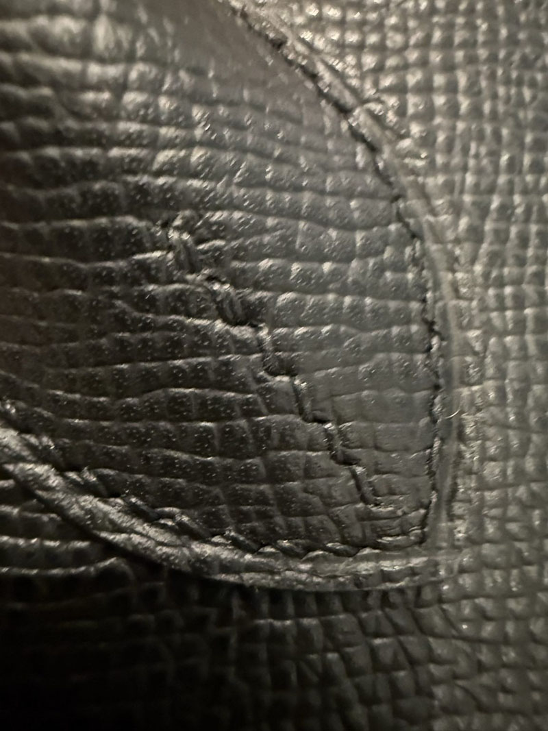 エルメスボリード27黒 HERMES ボリード27 黒 ブラック ヴォーエプソン シルバー金具 2627499 エルメス専門店 おすすめ - 画像 (7)