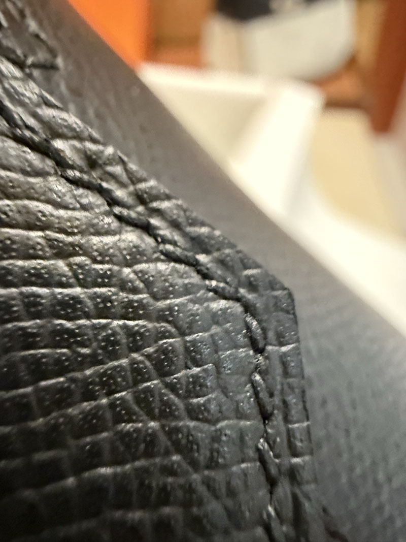 エルメスボリード27黒 HERMES ボリード27 黒 ブラック ヴォーエプソン シルバー金具 2627499 エルメス専門店 おすすめ - 画像 (3)