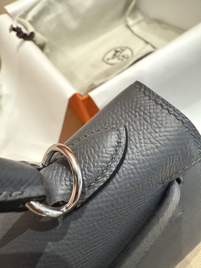 エルメス ケリー25 HERMES ケリー25 外縫い グリミスティ ヴォーエプソン シルバー金具 2627500 エルメス専門店 おすすめ - 画像 (5)