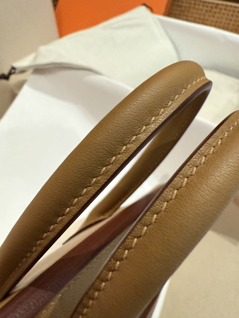 エルメス バーキン 人気 HERMES バーキン25 キャンバス グリアスファルト スイフト/トワル シルバー金具 2627502 エルメス専門店 おすすめ - 画像 (10)