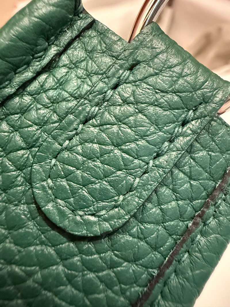 エルメスエブリンtpm定価 HERMES エヴリン 16 TPM マラカイト トリヨンクレマンス シルバー金具 2627508 エルメス専門店 - 画像 (9)