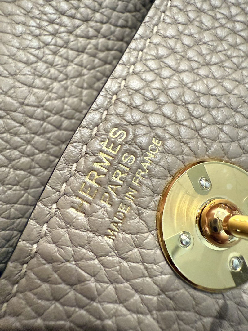 エルメスリンディミニ定価 HERMES ミニリンディ トゥルティールグレー トリヨンクレマンス ゴールド金具 2627509 エルメス専門店 おすすめ - 画像 (8)