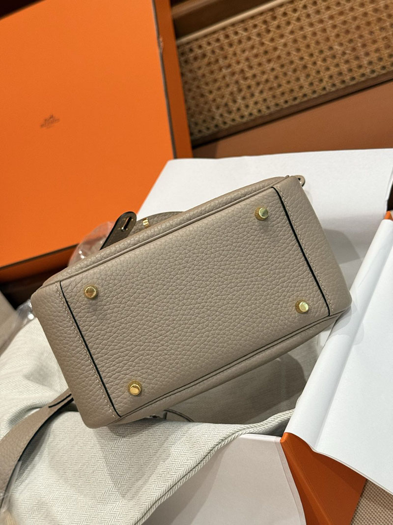 エルメスリンディミニ定価 HERMES ミニリンディ トゥルティールグレー トリヨンクレマンス ゴールド金具 2627509 エルメス専門店 おすすめ - 画像 (4)
