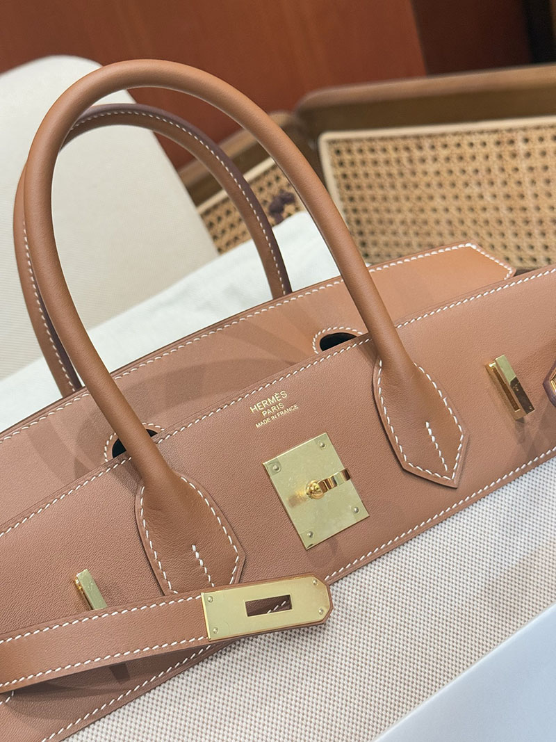 レディース ブランドバッグ 人気ランキング HERMES バーキン25 キャンバス ゴールド スイフト/トワル ゴールド金具 2627524 エルメス専門店 おすすめ - 画像 (5)