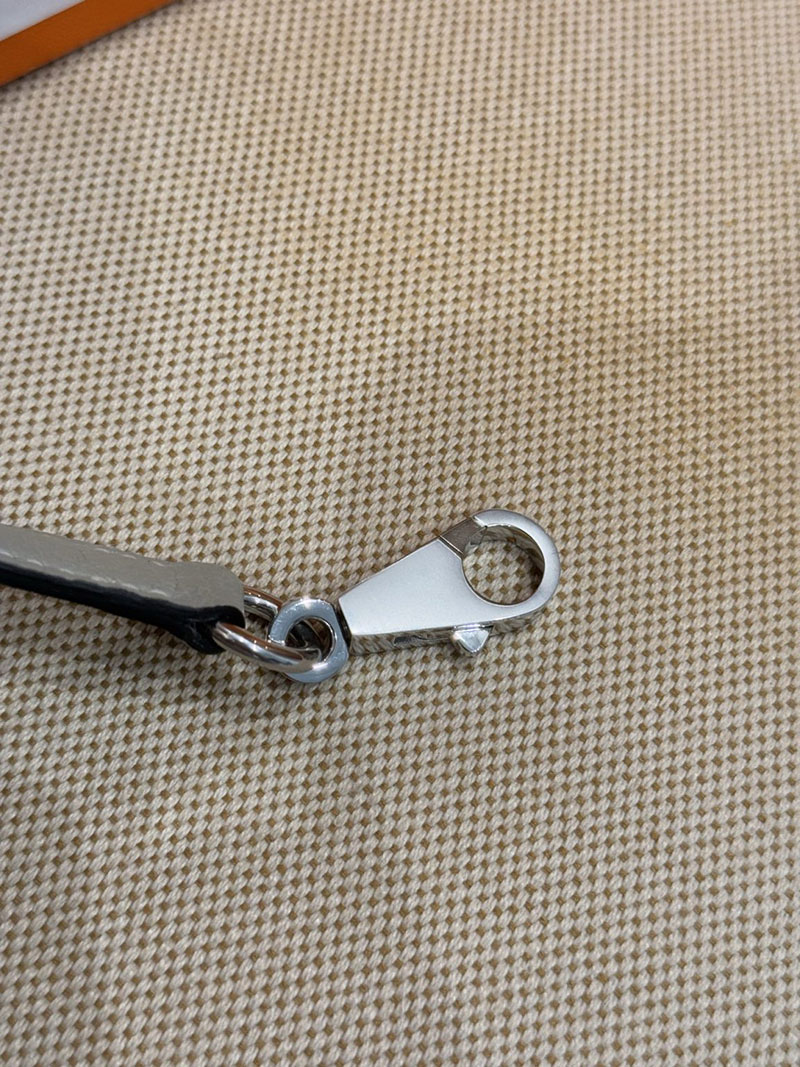 女性 バッグ 人気ハイブランド HERMES ケリー25 外縫い ブルーグラシエ オーストリッチ シルバー金具 2627525 エルメス専門店 おすすめ - 画像 (2)