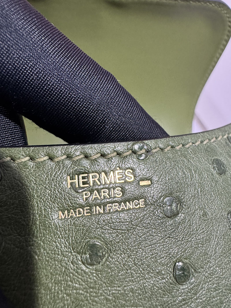コンスタンス ミニ 値段 HERMES コンスタンス3 ミニ カノピ オーストリッチ リザードゴールド金具 2627553 エルメス アウトレット 店舗 - 画像 (3)