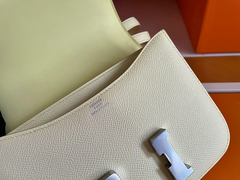 エルメス コンスタンスミニ HERMES コンスタンス3 ミニ ジョーヌミルトン ヴォーエプソン シルバー金具 2627747 エルメス 新作バッグ - 画像 (5)