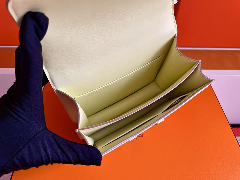 エルメス コンスタンスミニ HERMES コンスタンス3 ミニ ジョーヌミルトン ヴォーエプソン シルバー金具 2627747 エルメス 新作バッグ - 画像 (4)