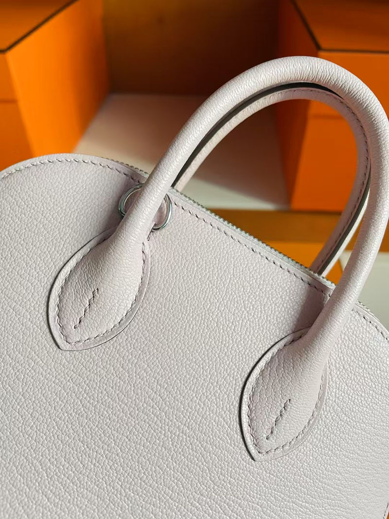 エルメス ボリードミニ HERMES ボリード1923 ミニ モーヴペール シェブルミゾル シルバー金具 2627754 エルメス 新作バッグ - 画像 (6)