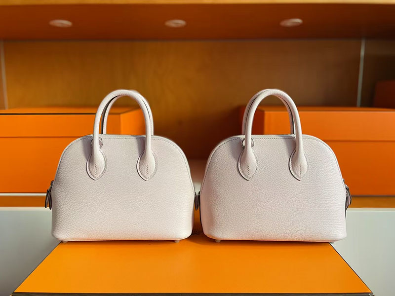 エルメス ボリードミニ HERMES ボリード1923 ミニ モーヴペール シェブルミゾル シルバー金具 2627754 エルメス 新作バッグ - 画像 (3)