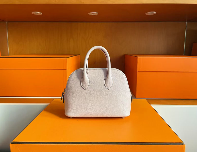 エルメス ボリードミニ HERMES ボリード1923 ミニ モーヴペール シェブルミゾル シルバー金具 2627754 エルメス 新作バッグ - 画像 (2)