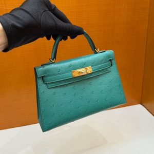 エルメス オーストリッチ ケリー