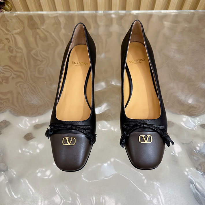 ヴァレンティノ 靴 シューズ VALENTINO Garavani レオパード フラットシューズ 2628213 プラダ フラットシューズ アウトレット - 画像 (4)