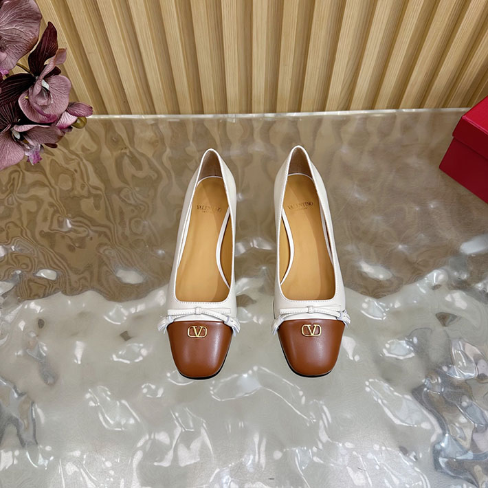 ヴァレンティノ 靴 シューズ VALENTINO Garavani レオパード フラットシューズ 2628214 プラダ バレリーナ フラットシューズ - 画像 (6)