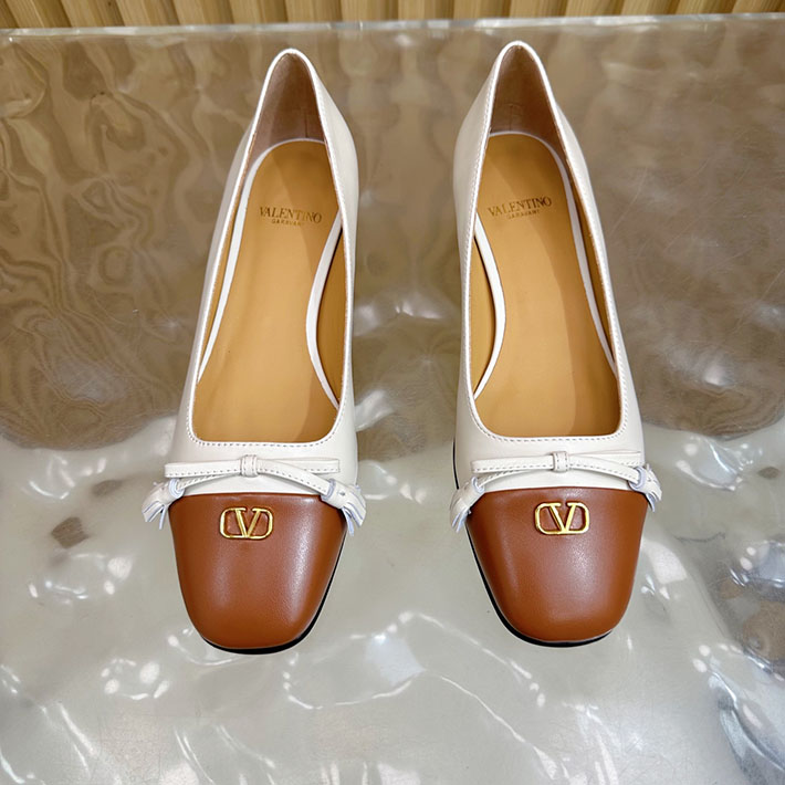 ヴァレンティノ 靴 シューズ VALENTINO Garavani レオパード フラットシューズ 2628214 プラダ バレリーナ フラットシューズ - 画像 (5)