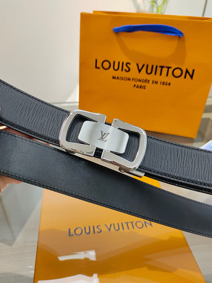 ルイヴィトンベルト激安販売 Louis Vuitton ビトン サンチュール・ポンヌフ タイガ レザー ベルト 26210215 ルイヴィトン ベルト 安い - 画像 (3)