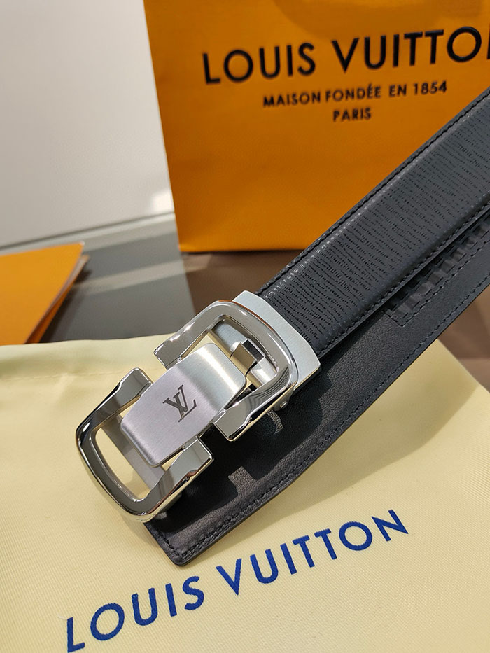 ルイヴィトンベルト激安販売 Louis Vuitton ビトン サンチュール・ポンヌフ タイガ レザー ベルト 26210215 ルイヴィトン ベルト 安い - 画像 (2)