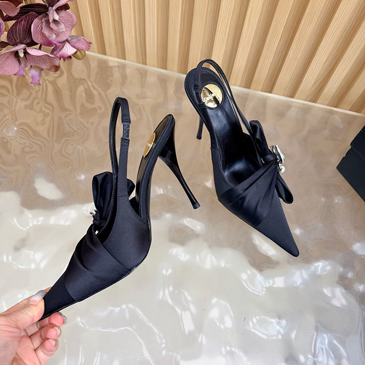 最高級サンローランスーパーコピー Saint Laurent バビロン ブルトイユ スリングバックパンプス 2628224 サン ローラン 靴 レディース - 画像 (2)