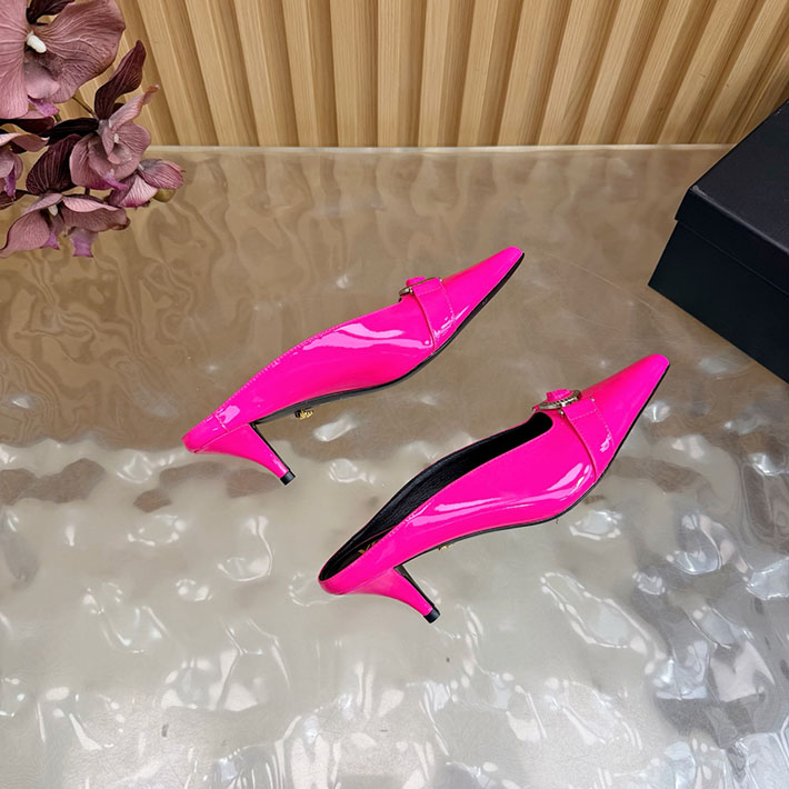 最高級ヴェルサーチェスーパーコピー VERSACE ジャンニリボン 50mm スリングバック パンプス 2628249 歩きやすいパンプス 仕事 - 画像 (9)