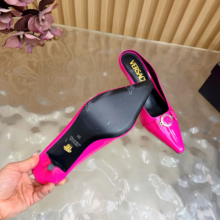 最高級ヴェルサーチェスーパーコピー VERSACE ジャンニリボン 50mm スリングバック パンプス 2628249 歩きやすいパンプス 仕事 - 画像 (8)