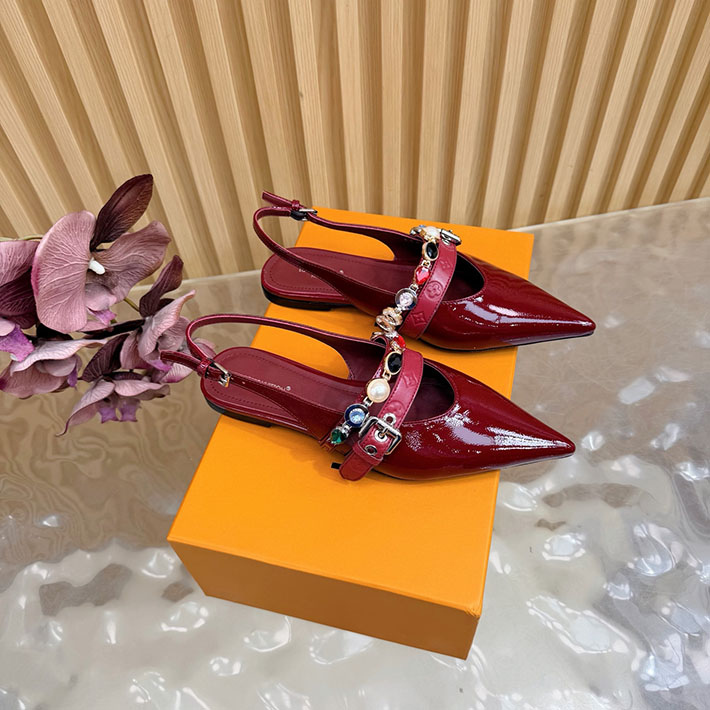 ルイヴィトン アウトレット店舗 靴 レディース Louis Vuitton LV バイブ バレリーナ 2628268 靴 レディース 人気ブランド - 画像 (2)