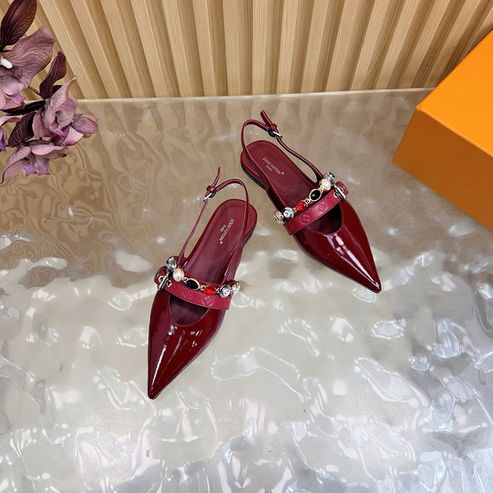 ルイヴィトン アウトレット店舗 靴 レディース Louis Vuitton LV バイブ バレリーナ 2628268 靴 レディース 人気ブランド - 画像 (7)