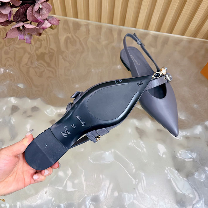 ルイヴィトン アウトレット店舗 靴 レディース Louis Vuitton LV バイブ バレリーナ 2628269 靴 可愛い ブランド 20代 - 画像 (2)