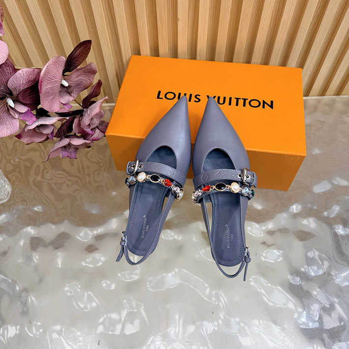 ルイヴィトン アウトレット店舗 靴 レディース Louis Vuitton LV バイブ バレリーナ 2628269 靴 可愛い ブランド 20代 - 画像 (11)