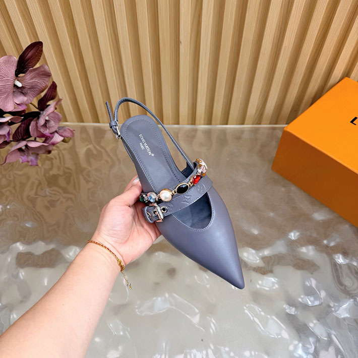 ルイヴィトン アウトレット店舗 靴 レディース Louis Vuitton LV バイブ バレリーナ 2628269 靴 可愛い ブランド 20代 - 画像 (6)