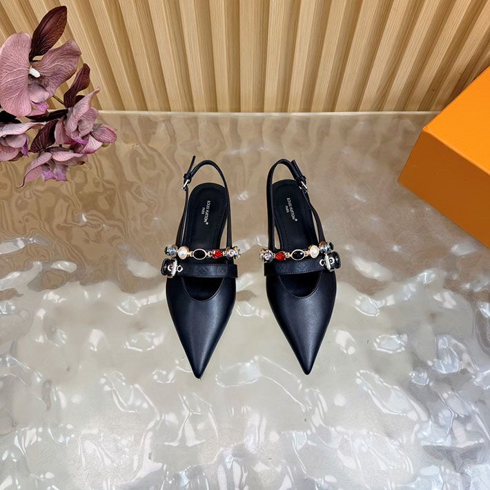 ルイヴィトン アウトレット店舗 靴 レディース Louis Vuitton LV バイブ バレリーナ 2628270 ヒール レディース ブランド 人気 - 画像 (11)