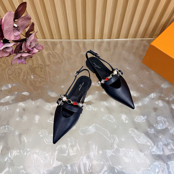 ルイヴィトン アウトレット店舗 靴 レディース Louis Vuitton LV バイブ バレリーナ 2628270 ヒール レディース ブランド 人気 - 画像 (9)