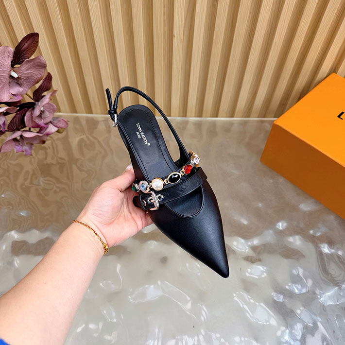 ルイヴィトン アウトレット店舗 靴 レディース Louis Vuitton LV バイブ バレリーナ 2628270 ヒール レディース ブランド 人気 - 画像 (6)