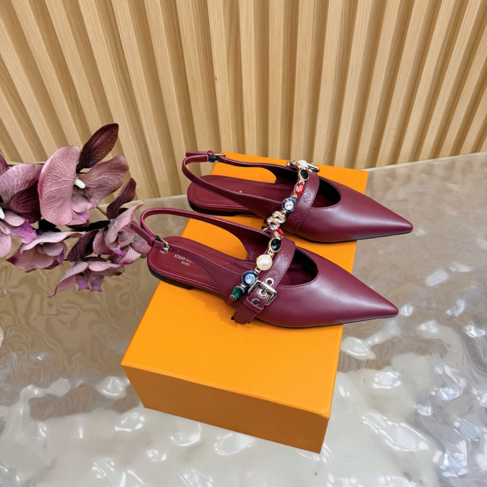 ルイヴィトン アウトレット店舗 靴 レディース Louis Vuitton LV バイブ バレリーナ 2628272 ルイヴィトン サンダル 新作 - 画像 (2)