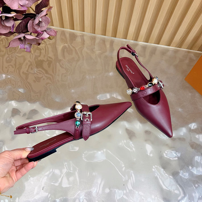 ルイヴィトン アウトレット店舗 靴 レディース Louis Vuitton LV バイブ バレリーナ 2628272 ルイヴィトン サンダル 新作 - 画像 (5)