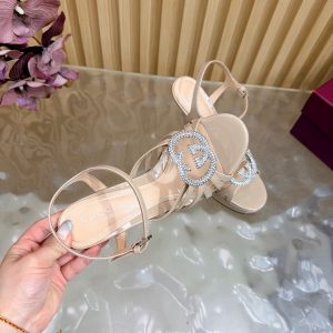 サンダル ヒール 高め ブランド