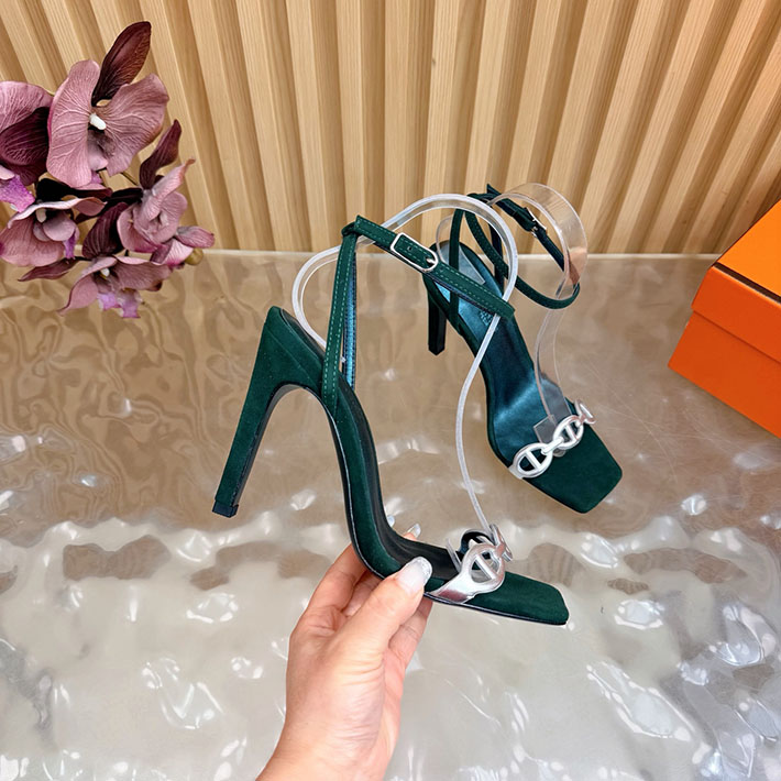 最高級エルメススーパーコピー HERMES ライトサンダル Luz 105mm シェーヌダンクル サンダル 2628338 エルメス 靴 おすすめ - 画像 (2)