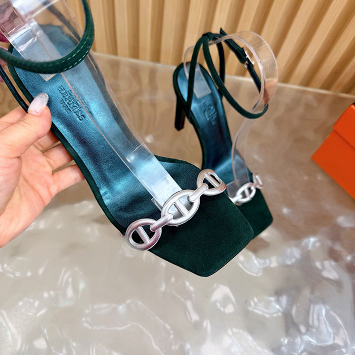 最高級エルメススーパーコピー HERMES ライトサンダル Luz 105mm シェーヌダンクル サンダル 2628338 エルメス 靴 おすすめ - 画像 (12)