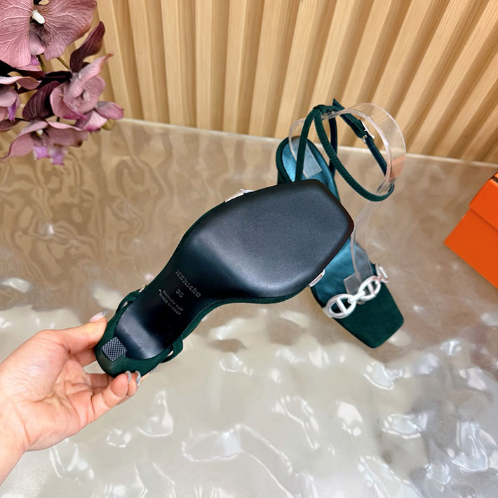 最高級エルメススーパーコピー HERMES ライトサンダル Luz 105mm シェーヌダンクル サンダル 2628338 エルメス 靴 おすすめ - 画像 (11)