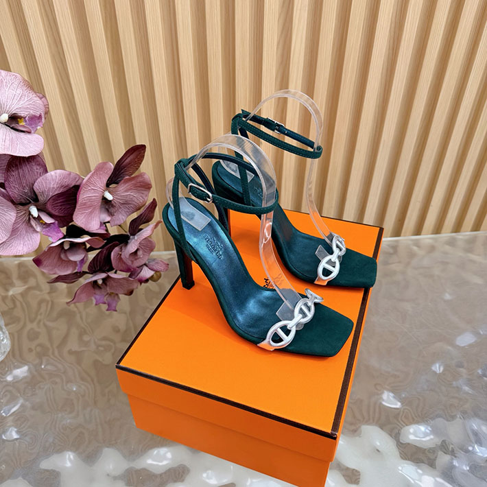 最高級エルメススーパーコピー HERMES ライトサンダル Luz 105mm シェーヌダンクル サンダル 2628338 エルメス 靴 おすすめ - 画像 (10)