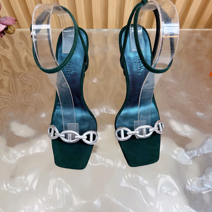 最高級エルメススーパーコピー HERMES ライトサンダル Luz 105mm シェーヌダンクル サンダル 2628338 エルメス 靴 おすすめ - 画像 (5)