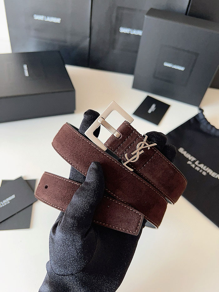 最高級サンローランスーパーコピー YSL モノグラム ナローベルト レディース レザー 26210381 サン ローラン ベルト アウトレット - 画像 (5)