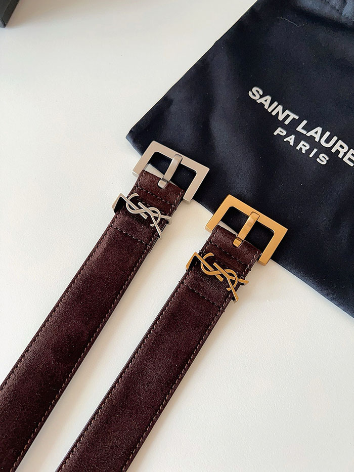 最高級サンローランスーパーコピー YSL モノグラム ナローベルト レディース レザー 26210381 サン ローラン ベルト アウトレット - 画像 (3)