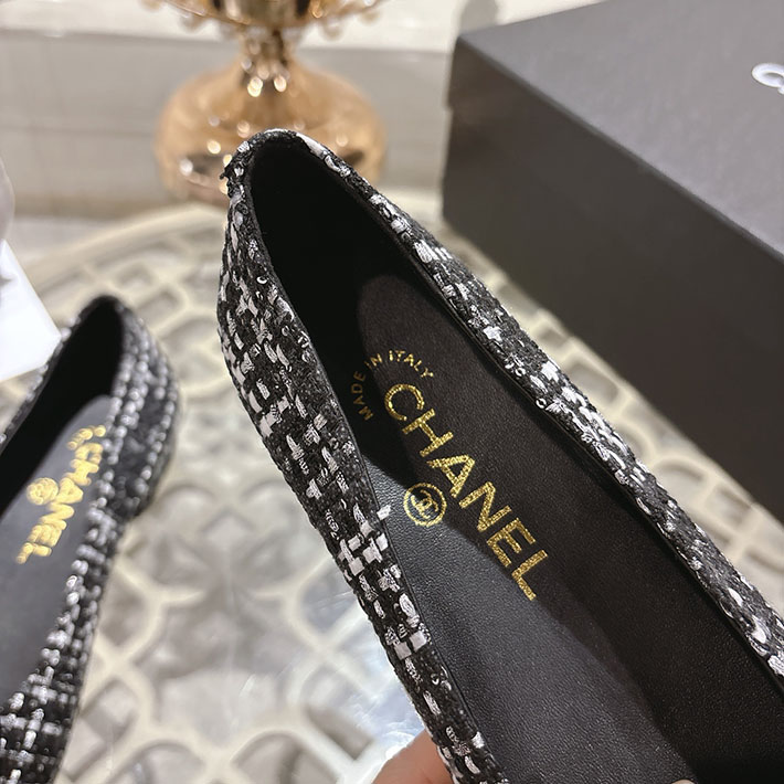 最高級シャネルスーパーコピー CHANEL 45mm 大人気バレリーナ フラットシューズ ブラック 2628385 シャネル バレリーナ 値段 - 画像 (6)