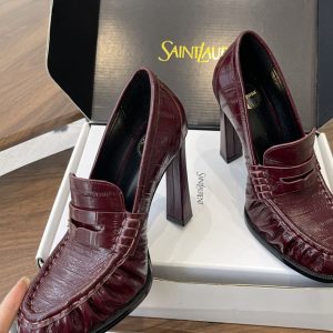 ヒール ローファー ハイブランド