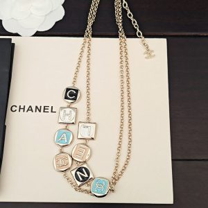 シャネル ネックレス ロゴ