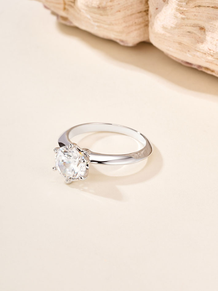 最高級ティファニースーパーコピー Tiffany & Co. トゥルー エンゲージメント リング ラウンド ブリリアント 2628574 ティファニー トゥルー 婚約指輪 - 画像 (4)