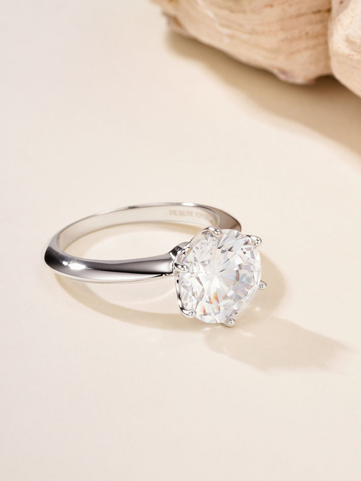 最高級ティファニースーパーコピー Tiffany & Co. トゥルー エンゲージメント リング ラウンド ブリリアント 2628574 ティファニー トゥルー 婚約指輪 - 画像 (6)